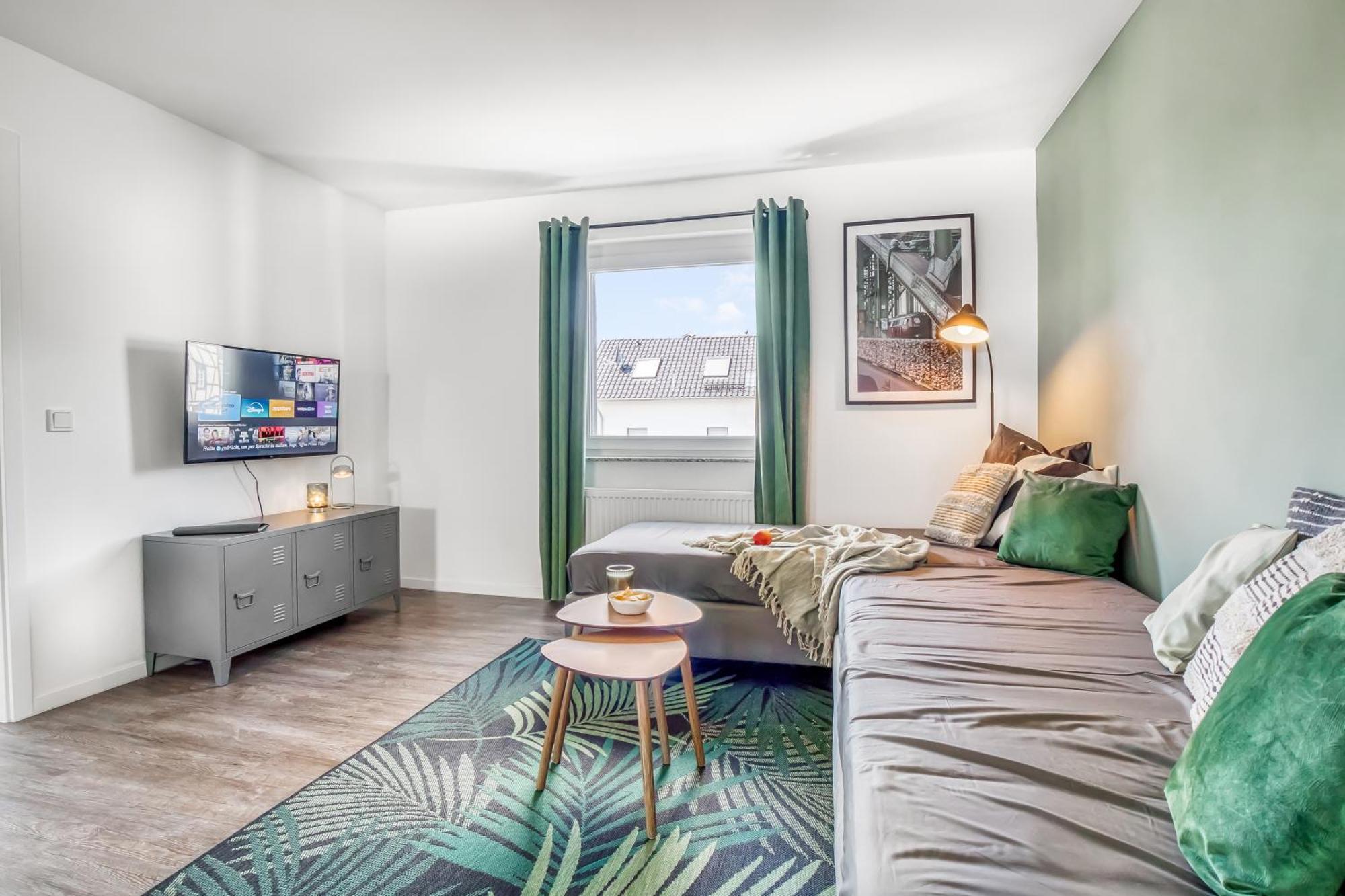 Stillvolle Wohnung Bei Koeln / Bonn Flughafen Lohmar Luaran gambar